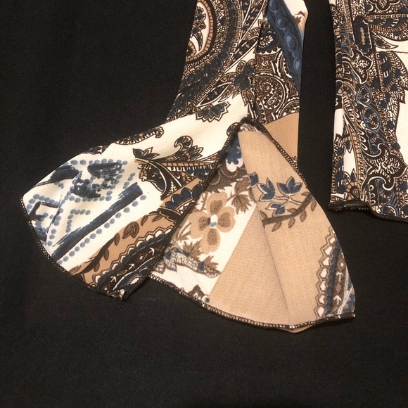 087- Forever 21 scoop neck, long sleeve top, size S - Picture 8 of 10